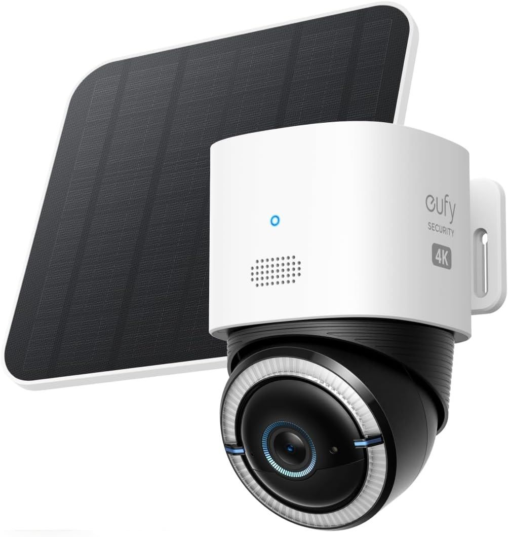 ANKER Eufy 4G LTE Cam S330 4K Pan and Tilt with Solar Panel Kit - Image 1