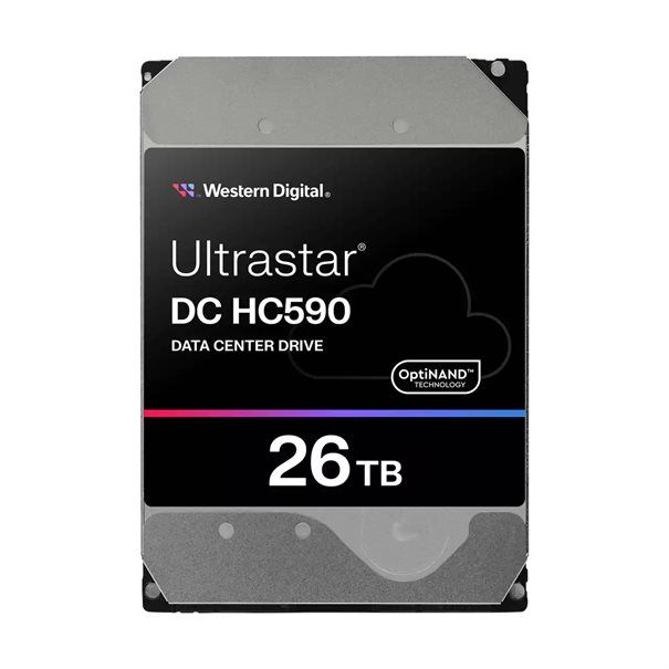 WD HD3.5" SAS3 26TB WUH722626AL5204/512e (Di) - Image 3