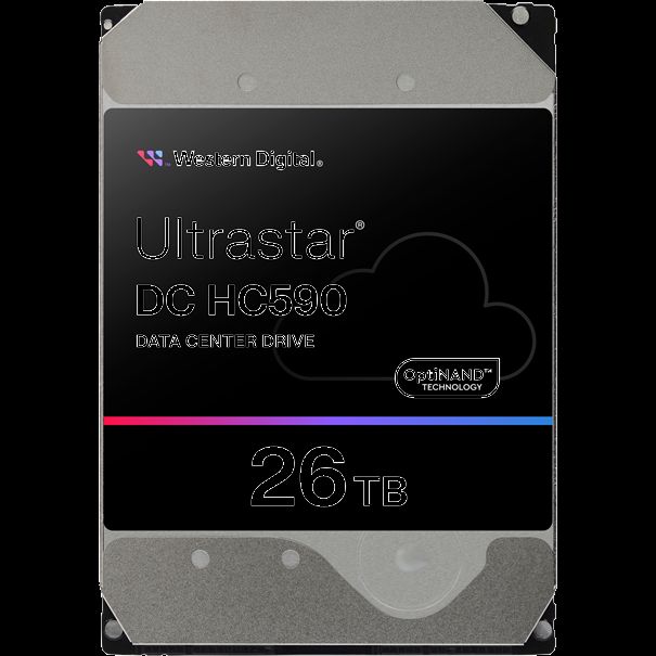 WD HD3.5" SAS3 26TB WUH722626AL5204/512e (Di) - Image 1