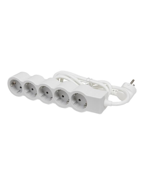 Legrand SurgeArrest 5 Outlets 3m Cable  White/Grey - Image 1