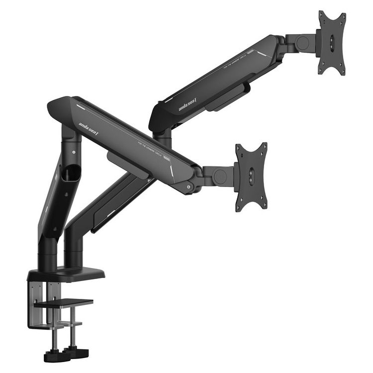 ANDA SEAT Monitor ARM / Stand A9-2S Black Dual, Weight Capacity (per Screen): 2-15kg - Image 2