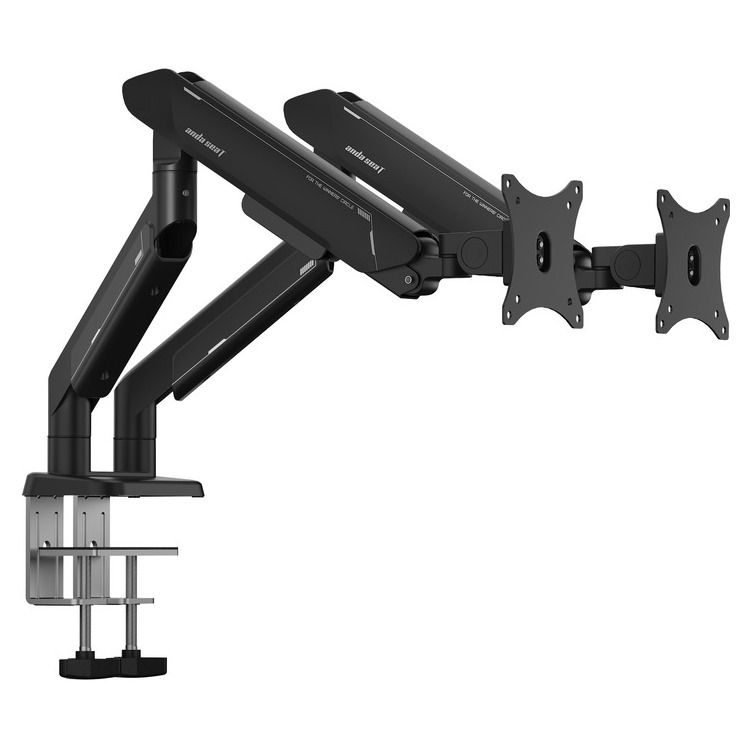 ANDA SEAT Monitor ARM / Stand A9-2S Black Dual, Weight Capacity (per Screen): 2-15kg - Image 1