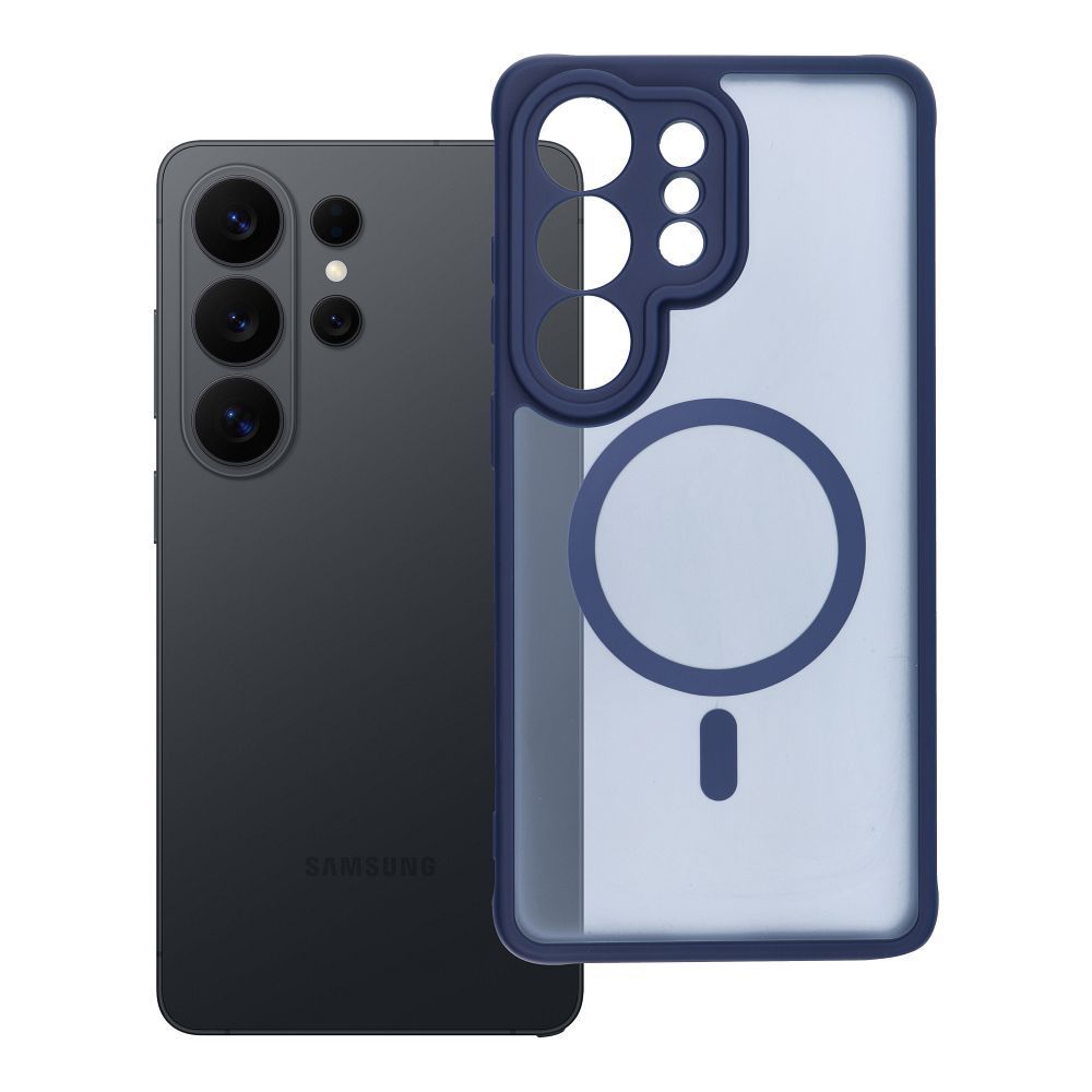 FULL MATTE MAG COVER case compatible with MagSafe for SAMSUNG S26 Ultra blue - Image 1