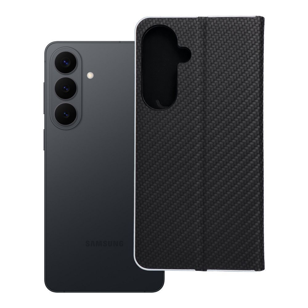 LUNA Book Carbon for SAMSUNG S26 Edge black - Image 1