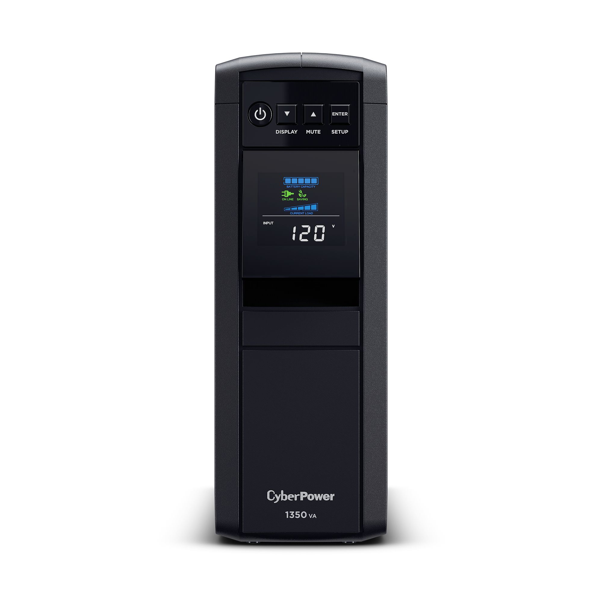 CYBERPOWER UPS Intelligent  CP1600EPFCLCD Line Interactive APFC LCD 1600VA - Image 2
