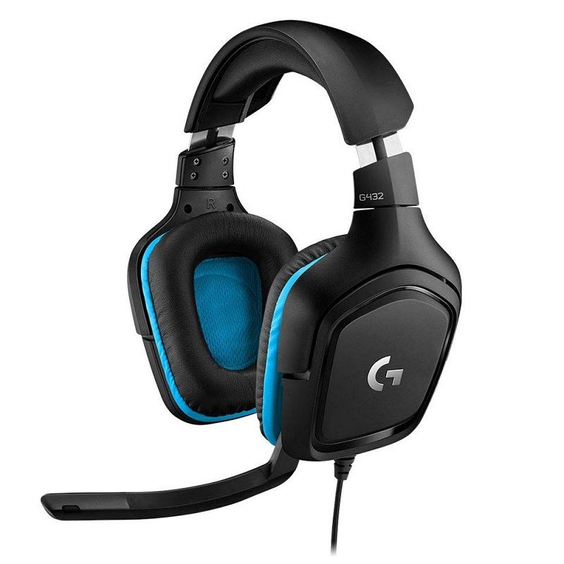 LOGITECH Headset Gaming G432 Black - Image 1