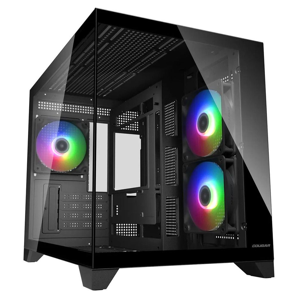 CC-COUGAR Case FV150 Mini RGB, Micro ATX Black - Image 1