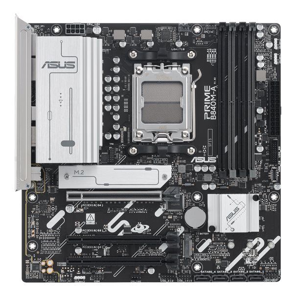 ASUS PRIME B840M-A-CSM AM5 B840/2xDP-HDMI/3xM.2/µATX - Image 2