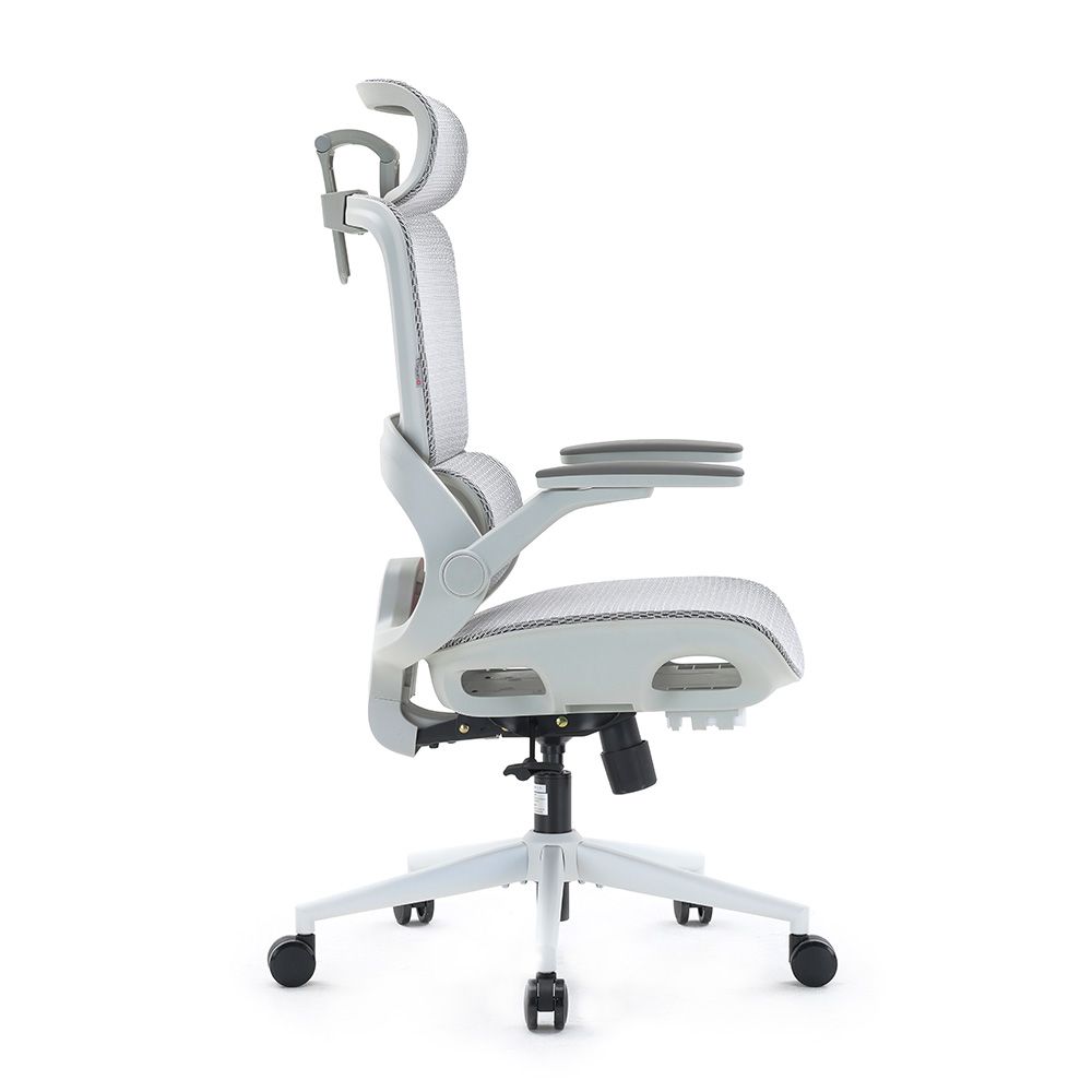 SIHOO ERGONOMIC CHAIR B100 PRO GREY WHITE - Image 2