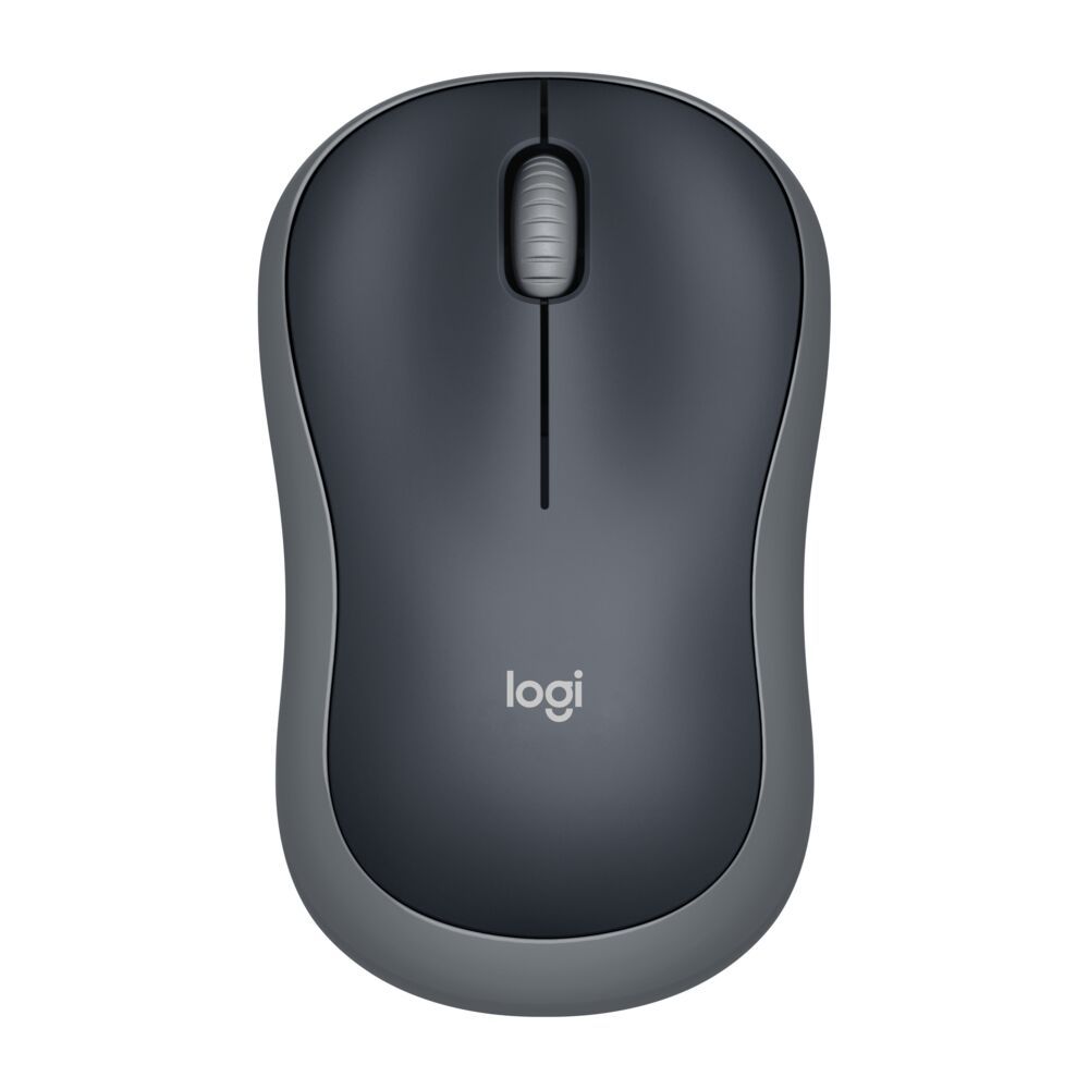 LOGITECH Mouse Wireless M185 Grey - Image 1