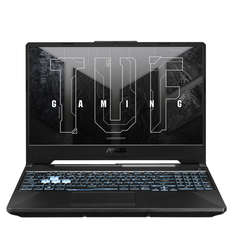 ASUS Laptop TUF Gaming A15 FA506NC-HN003W 15.6'' FHD IPS R7-7445HS/16GB/512GB SSD NVMe PCIe 4.0/NVidia GeForce RTX 3050 4GB/Win 11 Home/2Y/Graphite Black - Image 1