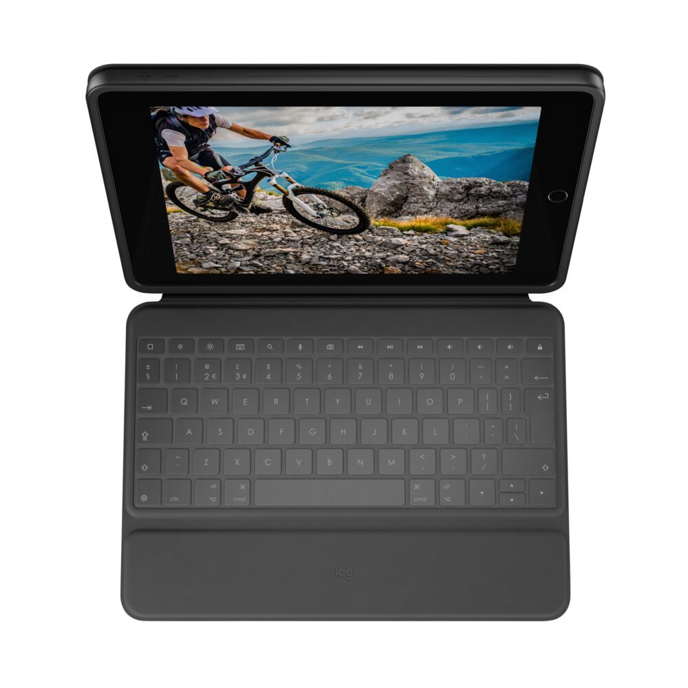 LOGITECH Case / Keyboard Rugged Folio για iPad (7th, 8th and 9th gen) LOGITECH Case / Keyboard Rugged Folio για iPad (7th, 8th and 9th gen) - Image 1