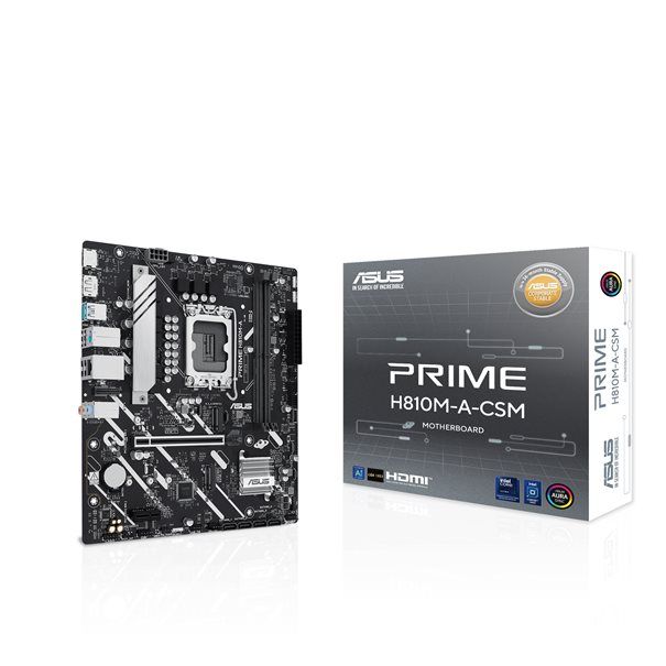 ASUS PRIME H810M-A-CSM S1851/DDR5/DP-HDMI/3xM.2/ATX - Image 6