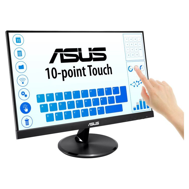 ASUS Monitor ASUS VT229H, 21.5'' Touch 10-point,  FHD, 5ms, 60Hz IPS, HDMI, D-SUB, Eye Care, 3YearsW - Image 2