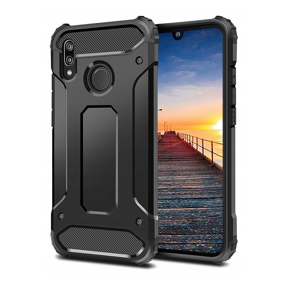 Case for Huawei P SMART 2019 Armor black Case for Huawei P SMART 2019 Armor black - Image 1