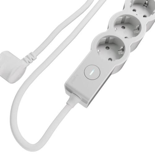 Legrand SurgeArrest 4 Outlets 1.5m,USB A+C, Cable  White/Grey - Image 2