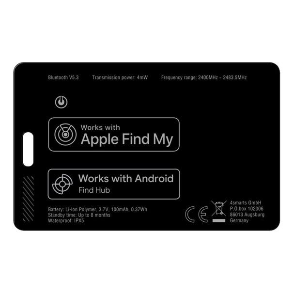4smarts Location-Finder SkyTag Card Duos ReCharge black - Image 2