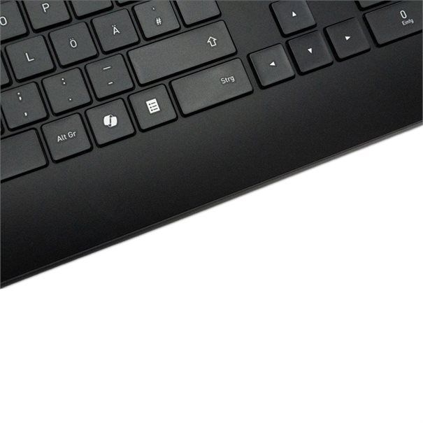 TERRA Keyboard 4000 Corded [DE] USB black Copilot  QWERTZ, 105 Tasten, kabelgebunden, 1,80m - Image 3