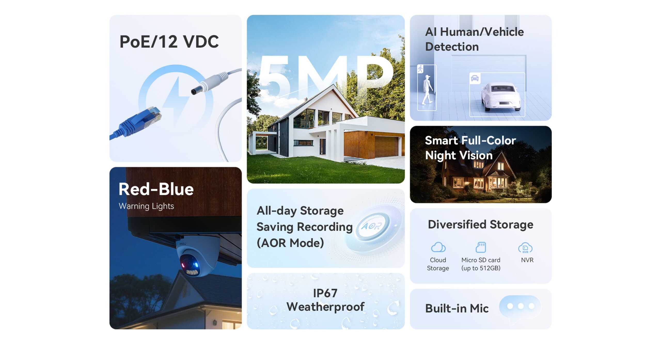 IMOU POE Camera PS8D 5MP OUTDOOR - Image 2