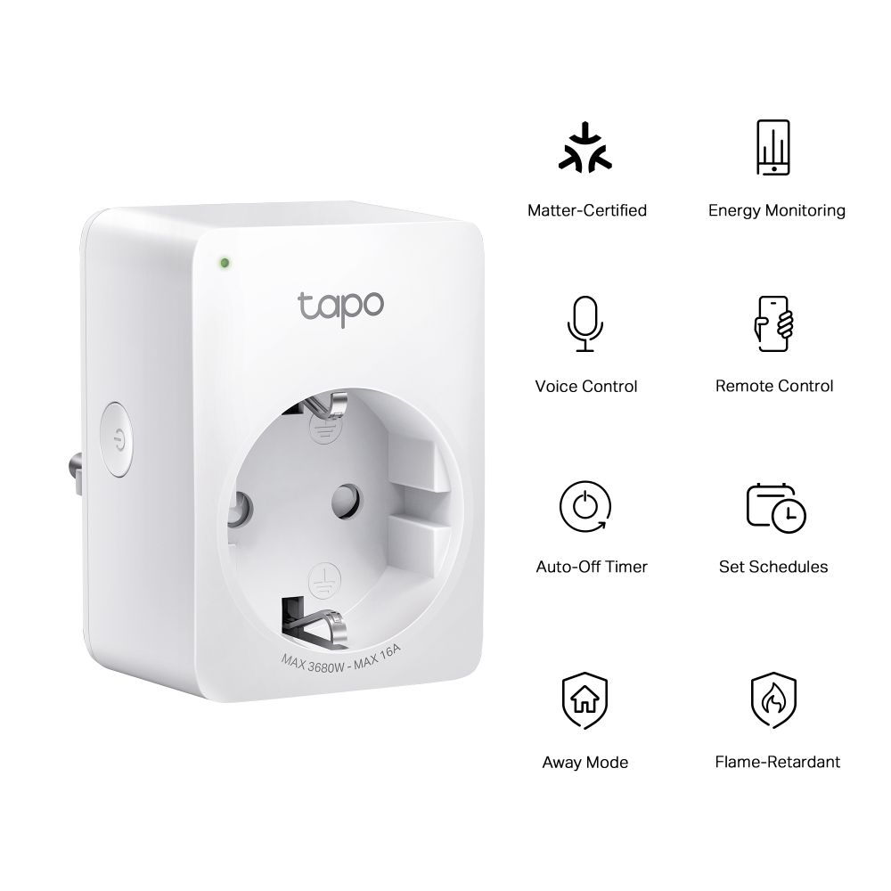 TP-LINK Smart Plug Mini  Tapo P110M , Energy Monitoring - Image 2