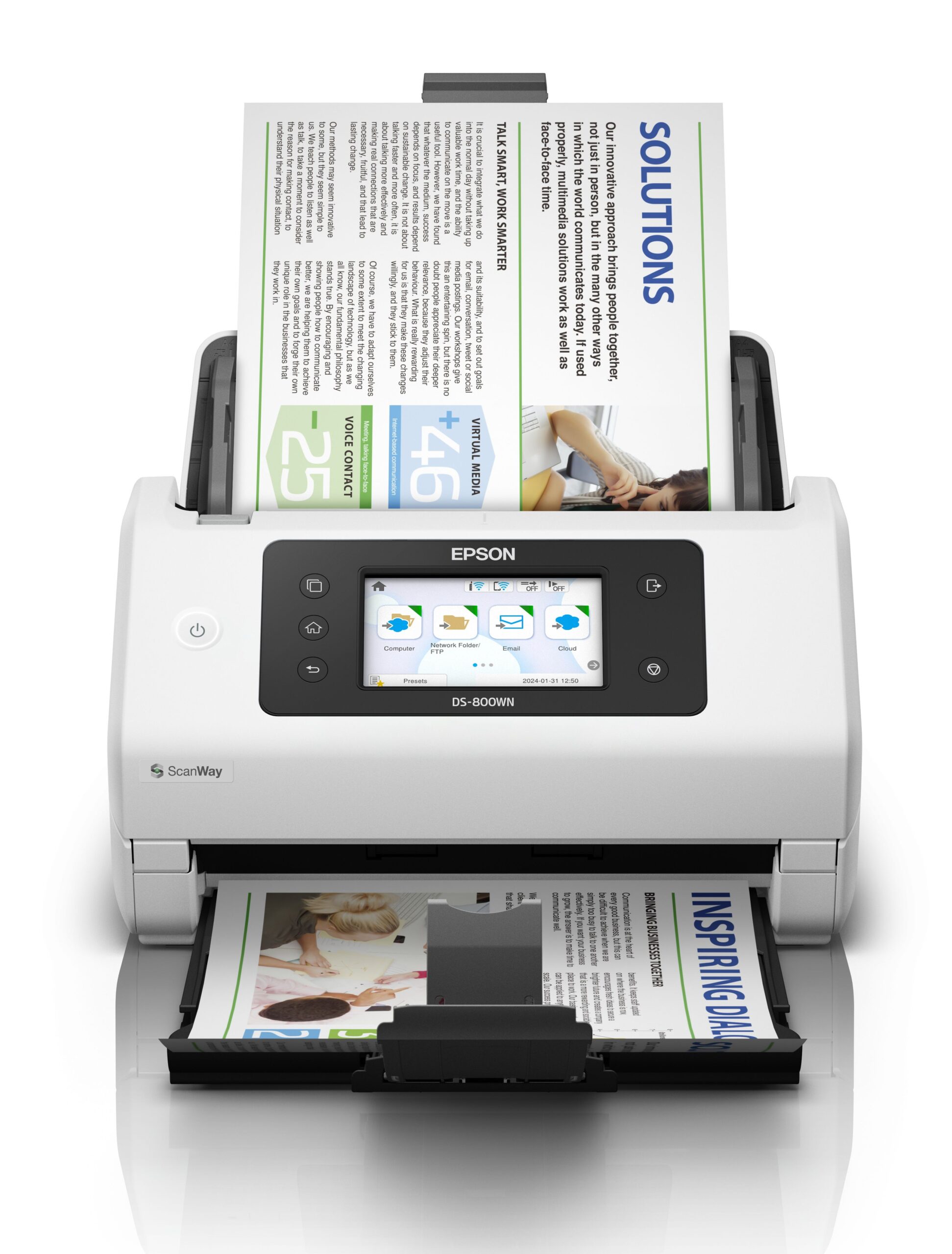 EPSON Scanner Workforce DS-800WN - Image 2