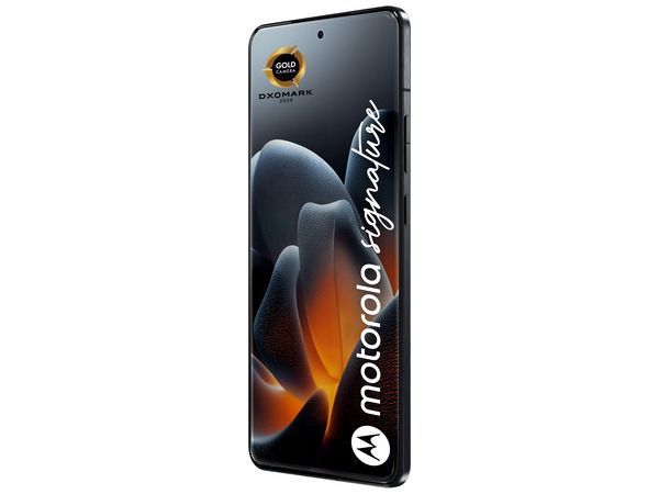 MOTOROLA Smartphone Signature, 6,8''/Snapdragon 8 Gen5/16GB/512GB/Android 16/Pantone Carbon - Image 2