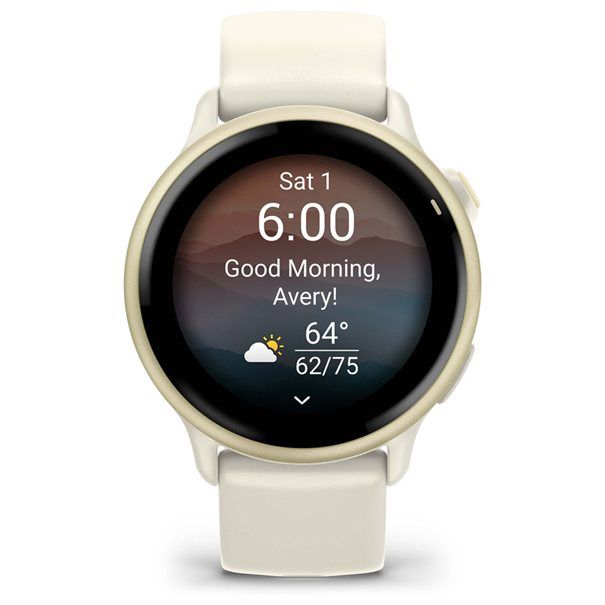 Garmin Vivoactive 6 Smartwatch bone/lunargold - Image 4