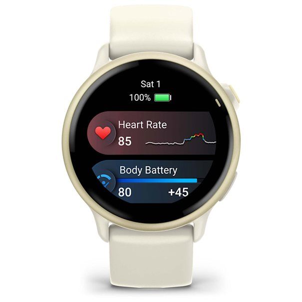 Garmin Vivoactive 6 Smartwatch bone/lunargold - Image 8