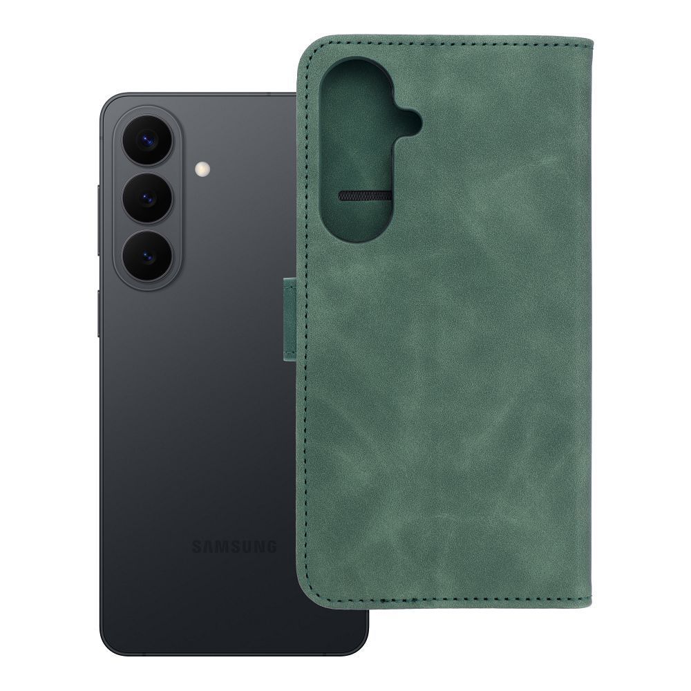 TENDER Book Case for SAMSUNG S26 Plus green TENDER Book Case for SAMSUNG S26 Plus green - Image 1