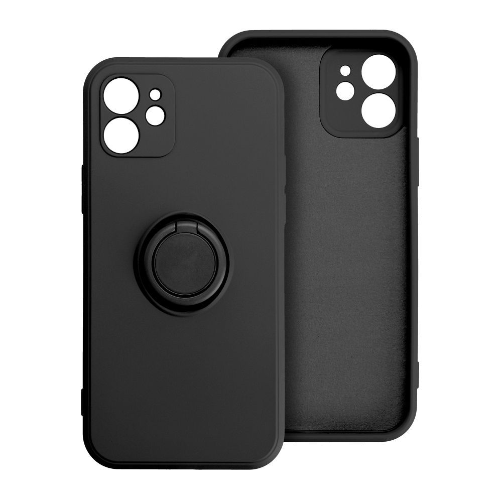 SILICONE RING case for XIAOMI Redmi Note 15 Pro 5G black - Image 1