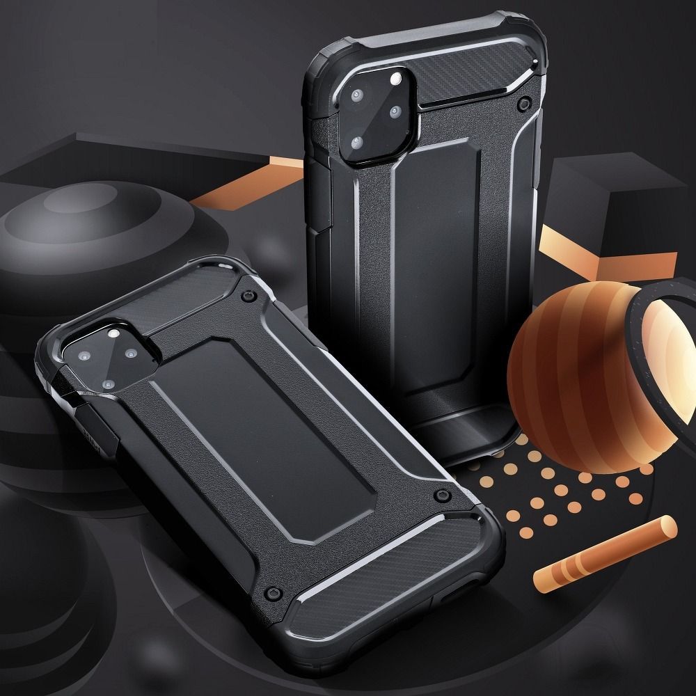 Case for Xiaomi Redmi Note 9S / 9 PRO Armor black - Image 2