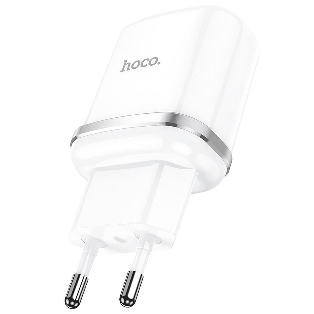 Phone charger Hoco USB A QC3.0 3A 18W N3 white Phone charger Hoco USB A QC3.0 3A 18W N3 white - Image 1