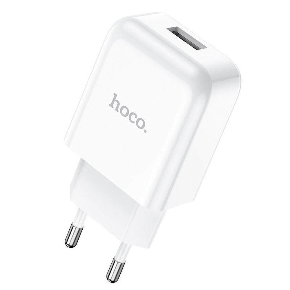 Phone charger Hoco USB A 2A 10W N2 white Phone charger Hoco USB A 2A 10W N2 white - Image 1