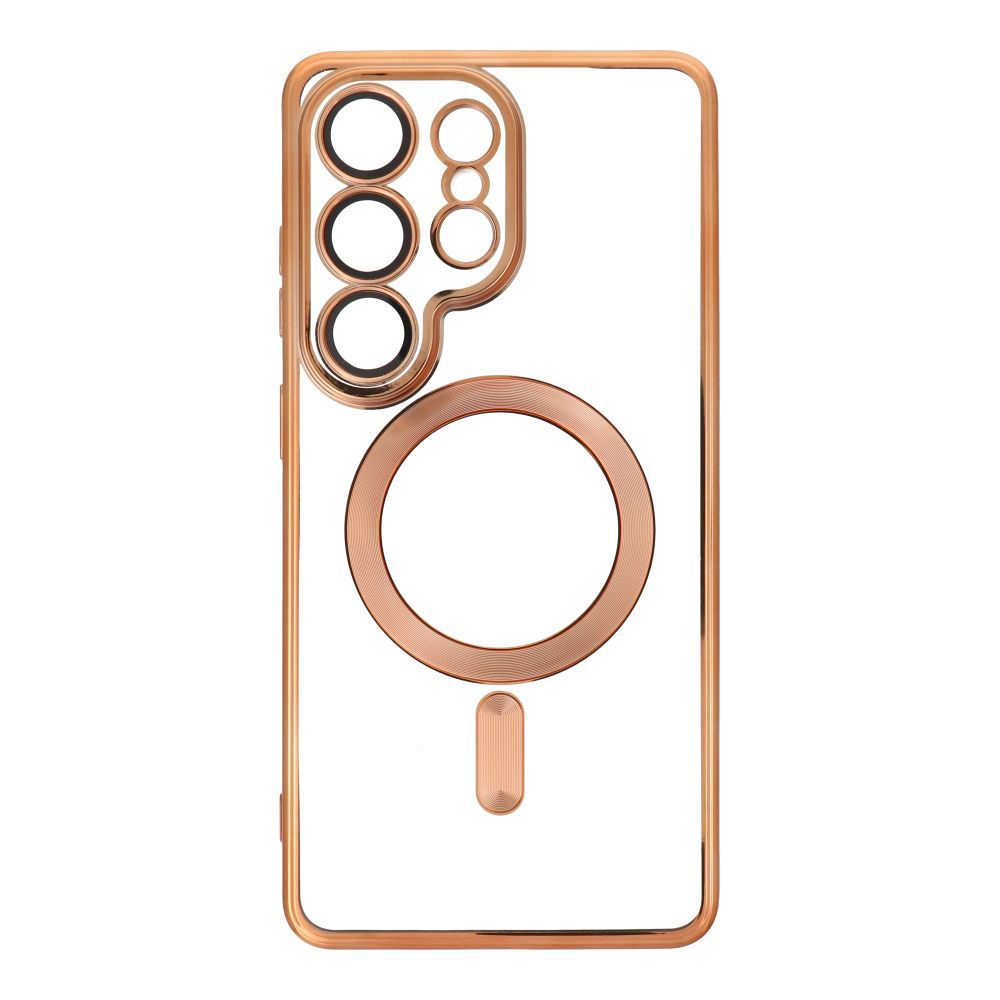 Case for Samsung S26 ULTRA Electro Mag Cover compatible with MagSafe gold - Image 1