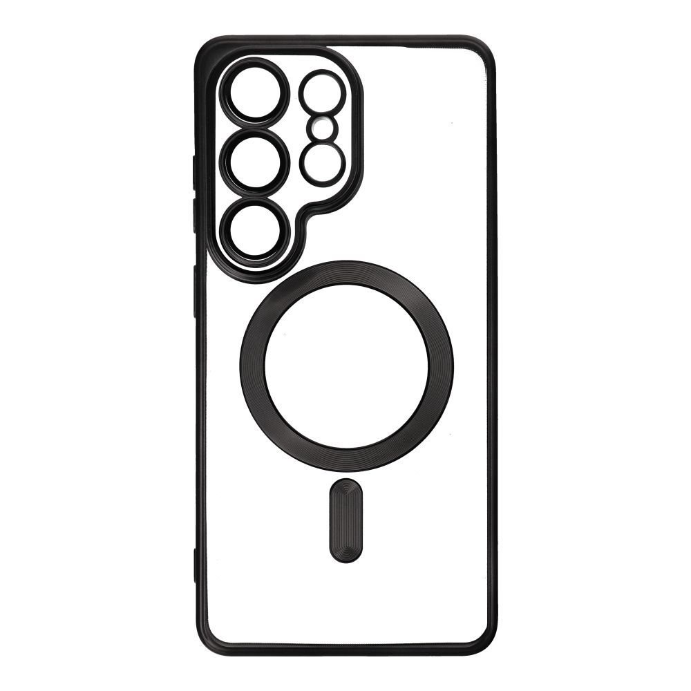 Case for Samsung S26 ULTRA Electro Mag Cover compatible with MagSafe black - Image 1