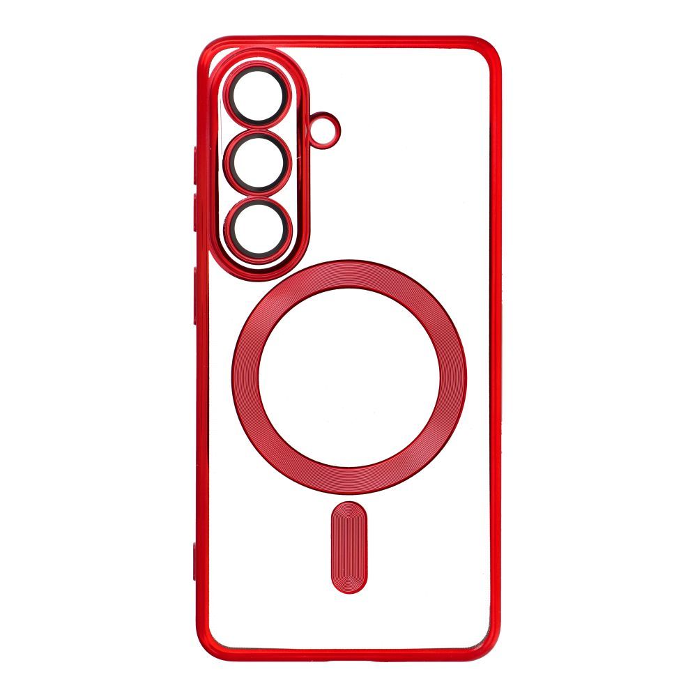 Case for Samsung S26 Electro Mag Cover compatible with MagSafe red Case for Samsung S26 Electro Mag Cover compatible with MagSafe red - Image 1
