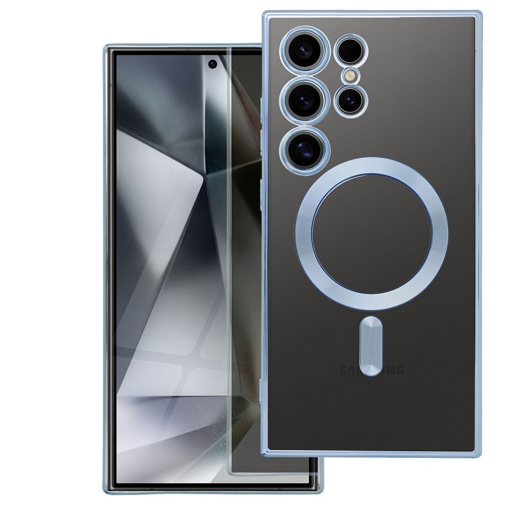 Case for Samsung A37 Electro Mag Cover compatible with MagSafe blue Case for Samsung A37 Electro Mag Cover compatible with MagSafe blue - Image 1