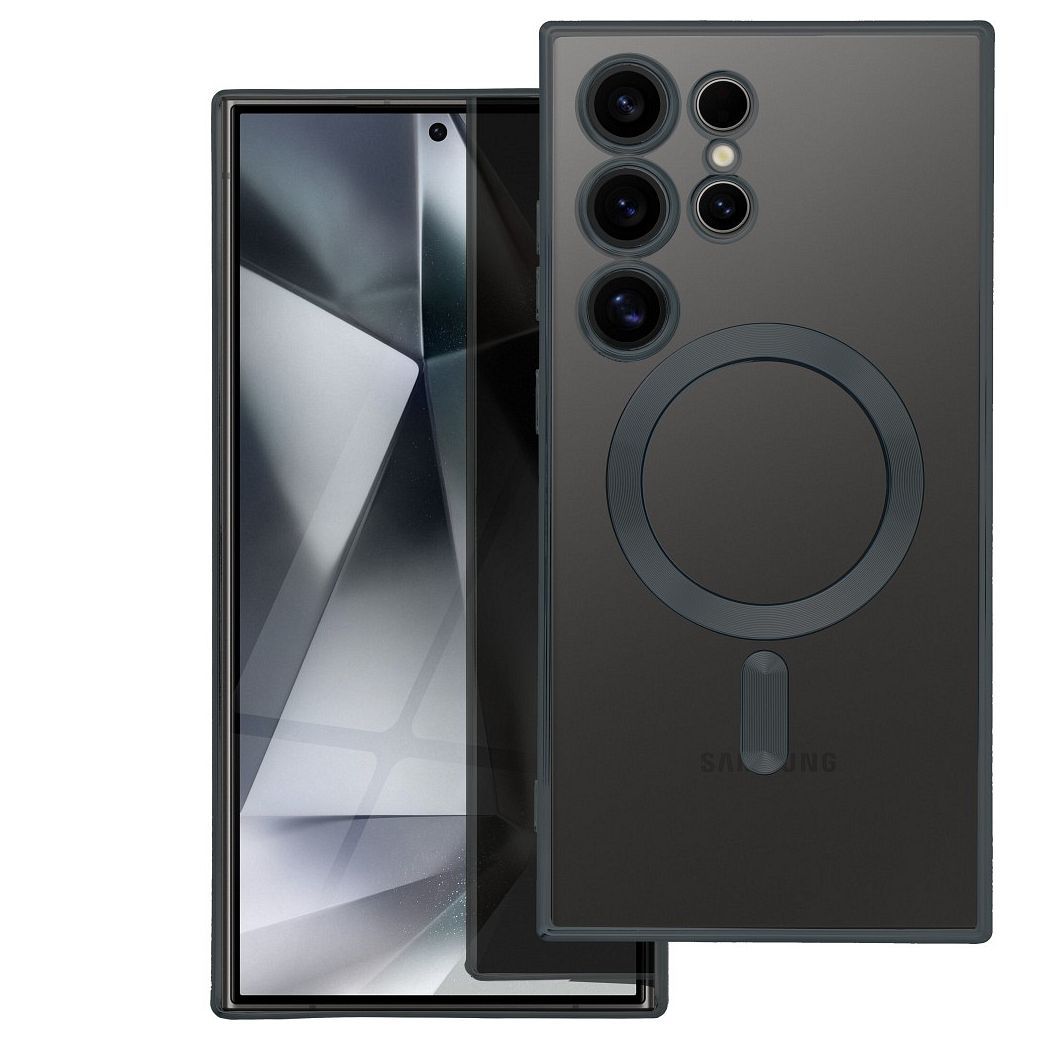 Case for Samsung A37 Electro Mag Cover compatible with MagSafe black Case for Samsung A37 Electro Mag Cover compatible with MagSafe black - Image 1