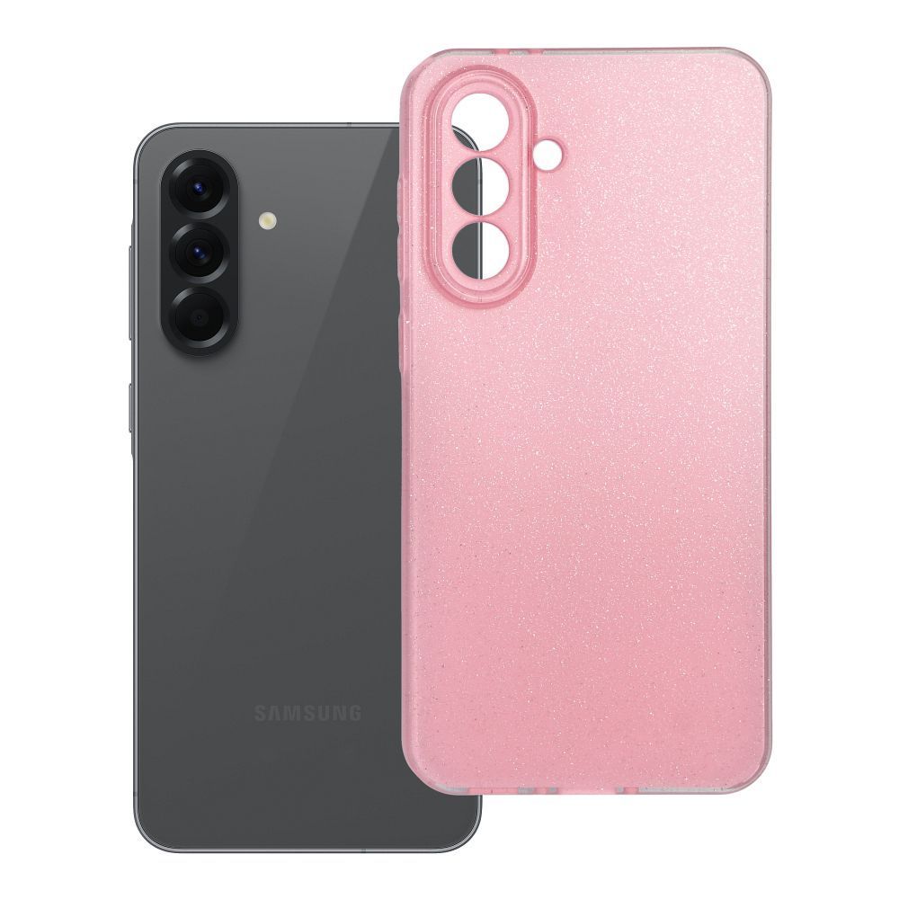 Case for Samsung A56 5G Clear Case 2 mm Blink pink Case for Samsung A56 5G Clear Case 2 mm Blink pink - Image 1