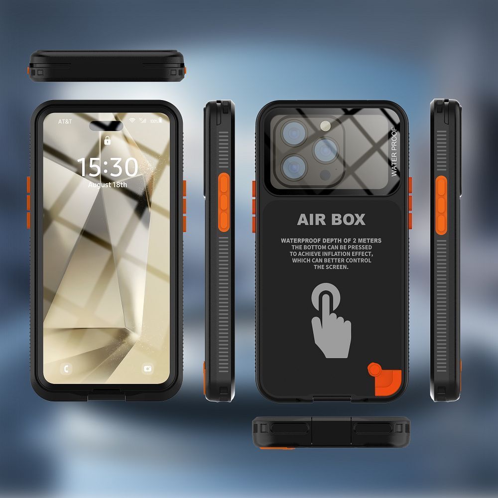 Case for Airbox 6.1 Shellbox waterproof black - Image 2