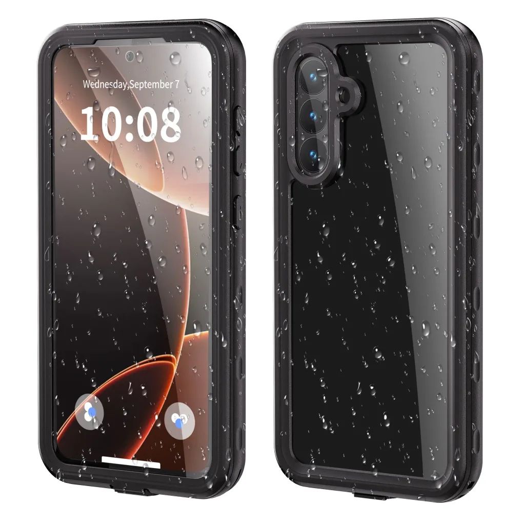 Case for Samsung A56 Shellbox waterproof black Case for Samsung A56 Shellbox waterproof black - Image 1