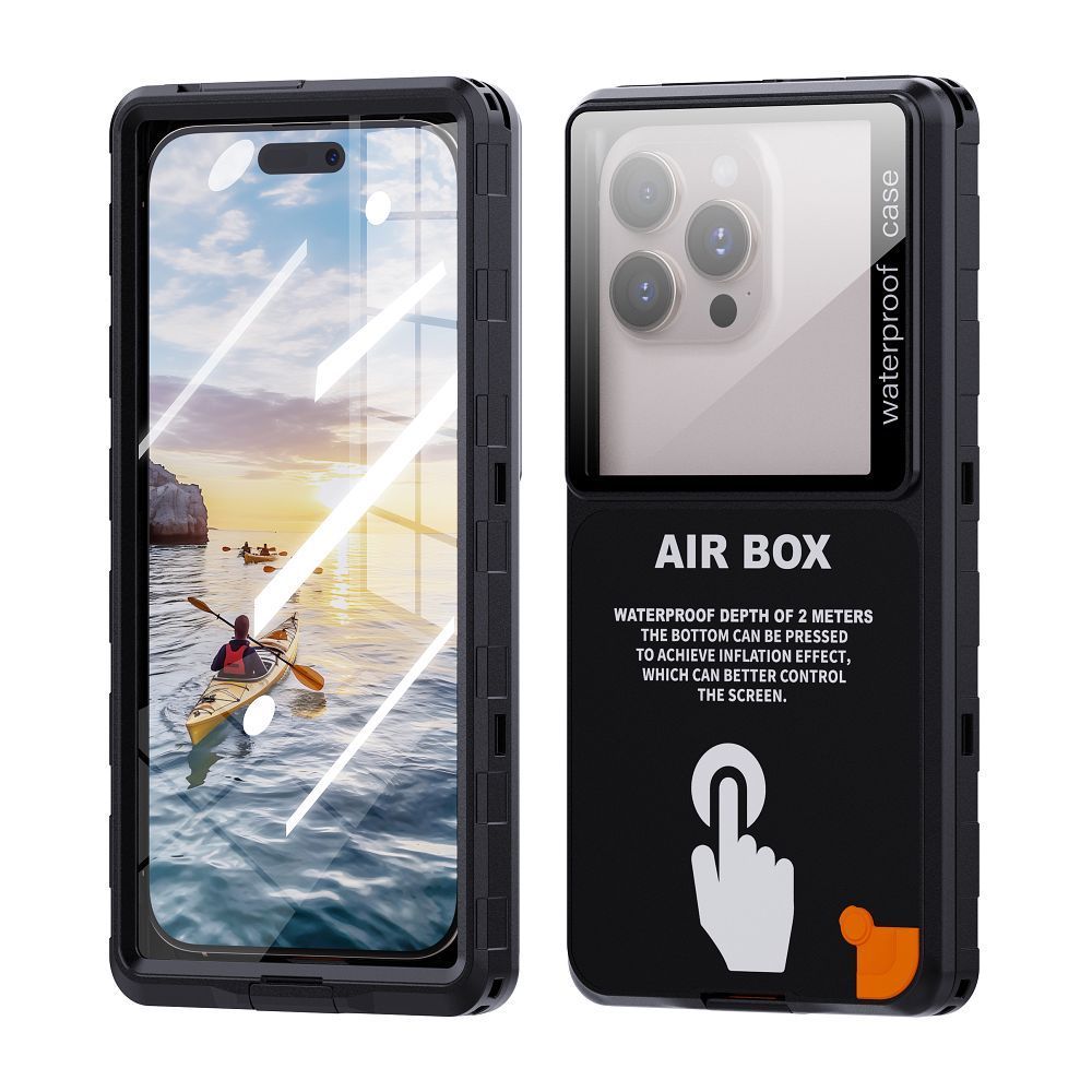 Case for Airbox MAX 6.9 Shellbox waterproof black - Image 1