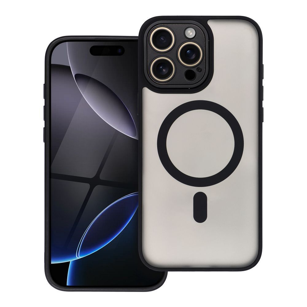 VARIETE MAG COVER Case compatible with MagSafe for XIAOMI Redmi Note 15 Pro 4G black - Image 1