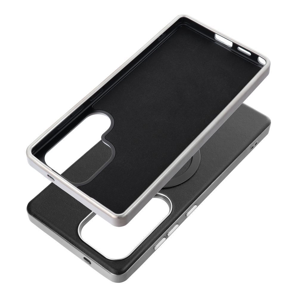 GENTLEMAN MAG COVER Case compatible with MagSafe for SAMSUNG A37 black - Image 2