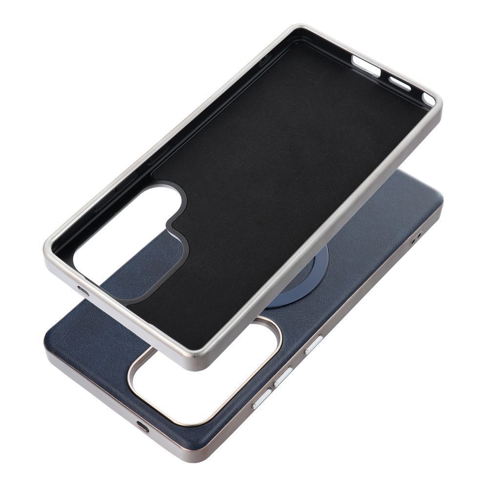 Case for Samsung S26 ULTRA Gentleman Mag Cover compatible with MagSafe navy blue - Image 2