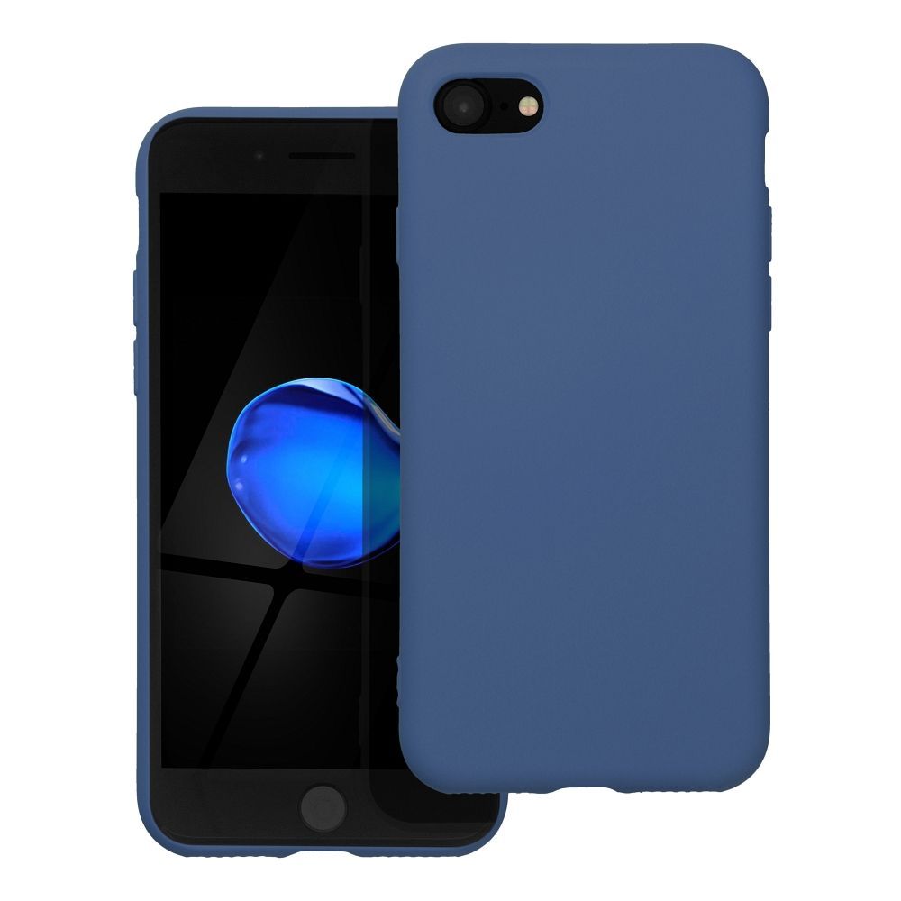 SILICONE case for IPHONE 7 blue SILICONE case for IPHONE 7 blue - Image 1