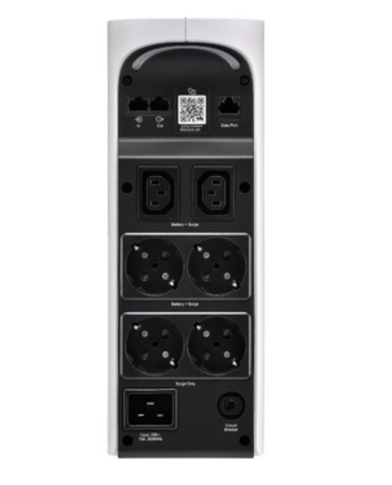 APC Back UPS BGM2200-GR, Line Interactive, White, Gaming 2200VA - Image 2