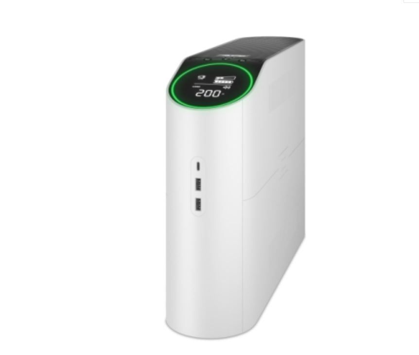 APC Back UPS BGM2200-GR, Line Interactive, White, Gaming 2200VA - Image 1