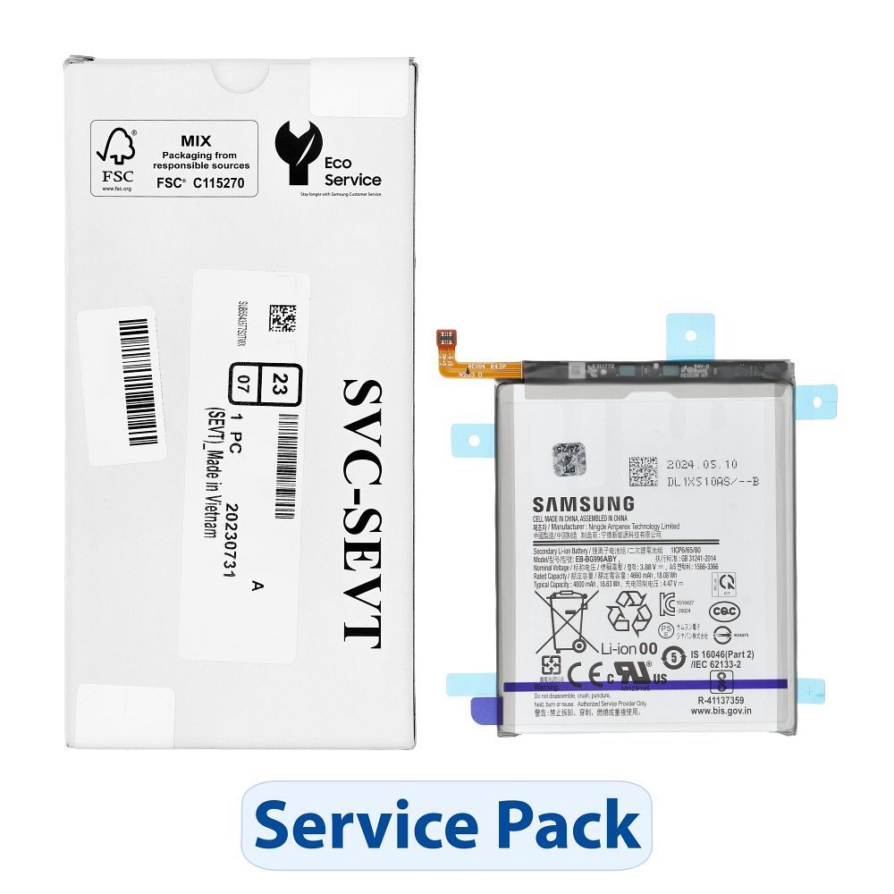 ServicePack Battery EB-BG996ABY for SAMSUNG S21 Plus G996B GH82-24556A - Image 1