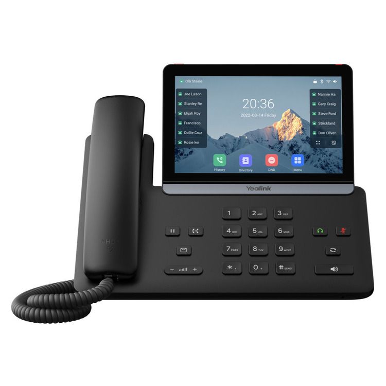 YEALINK IP PHONE  SIP-T87W, WIFI, POE - Image 1